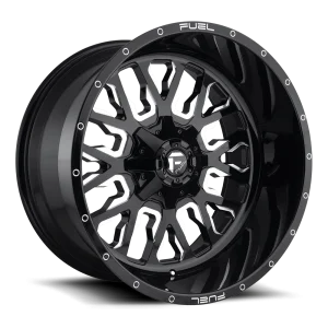 Fuel – D611 STROKE – Black – 18″x9″ 2mm – Summer Wheels – D61118901857